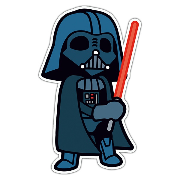 Pegatinas: Darth Vader Dibujo