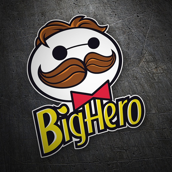 Pegatinas: Big Hero Pringles 1