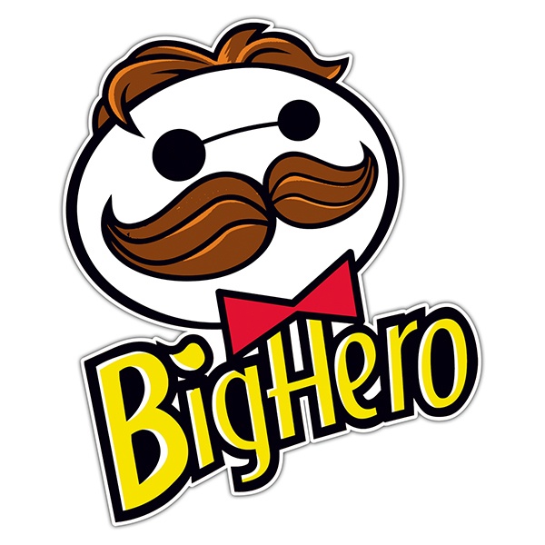 Pegatinas: Big Hero Pringles