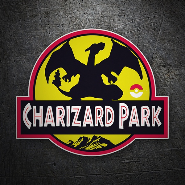 Pegatinas: Charizard Park 1