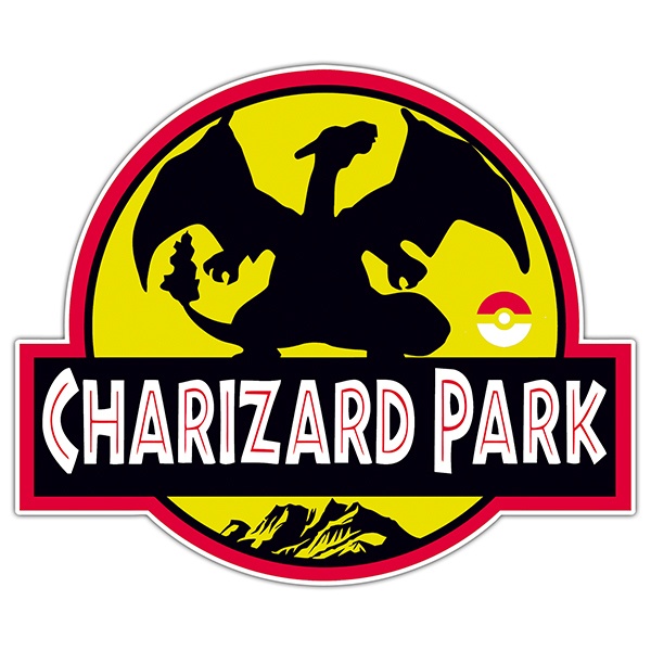 Pegatinas: Charizard Park