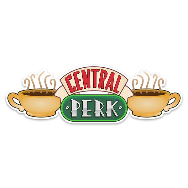 Pegatinas: Central Perk - Friends