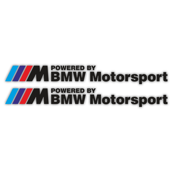Pegatinas: Kit BMW Motorsport Negro 0