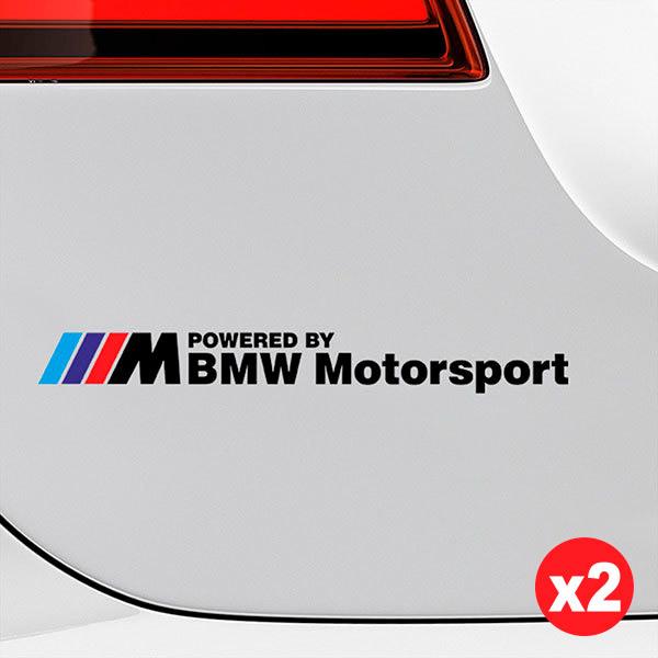 Pegatinas: Kit BMW Motorsport Negro con Logo M