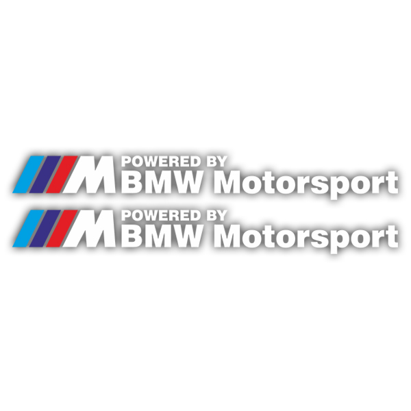 Pegatinas: Kit BMW Motorsport Blanco