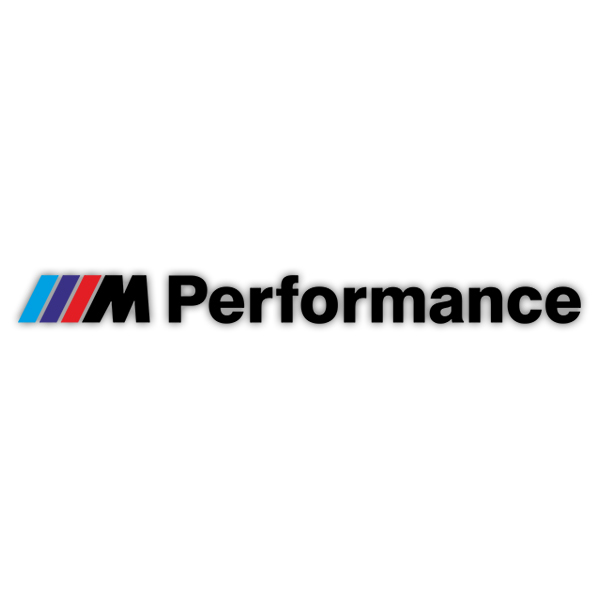 Pegatinas: BMW Performance Negro