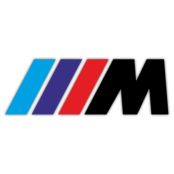Pegatinas: BMW Serie M Negro