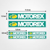 Pegatinas: Set Motorex 3