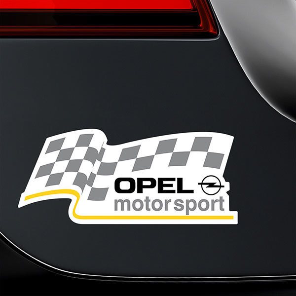 Pegatinas: Opel Motor Sport 1