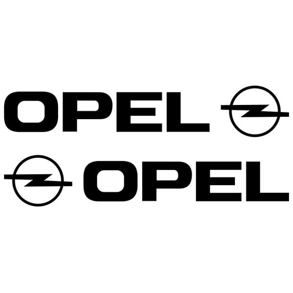 Pegatinas: Opel Logo