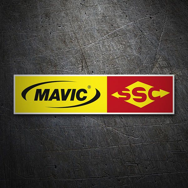 Pegatinas: Logotipo Mavic SSC con Flechas