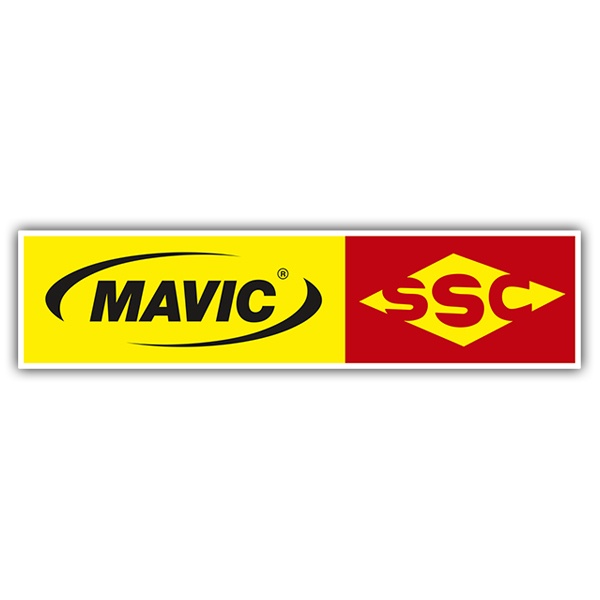 Pegatinas: Logotipo Mavic SSC con Flechas