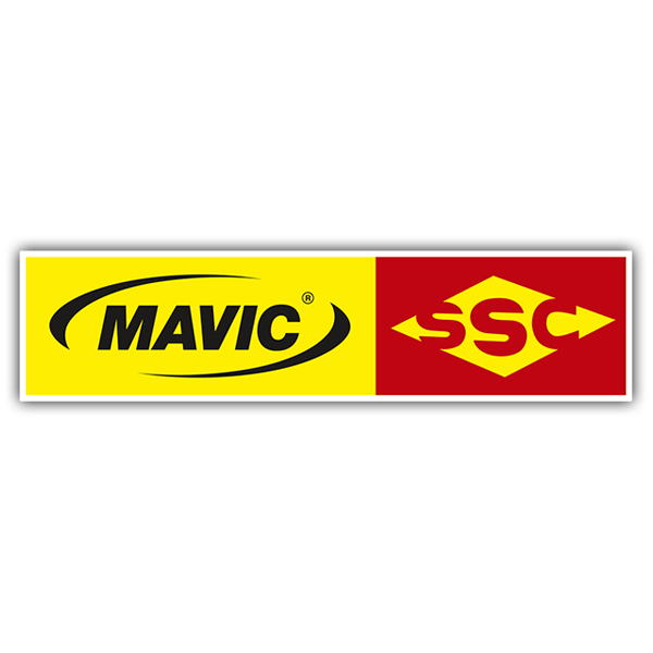 Pegatinas: Logotipo Mavic SSC con Flechas
