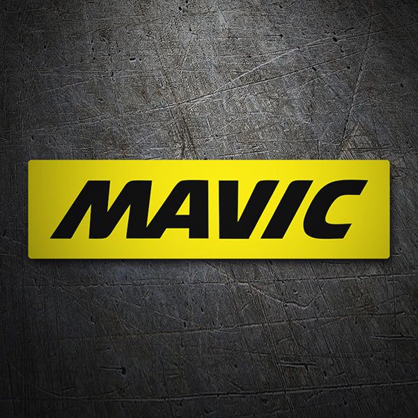 Pegatinas: Mavic en Letras May&uacute;sculas