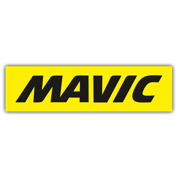 Pegatinas: Mavic en Letras May&uacute;sculas