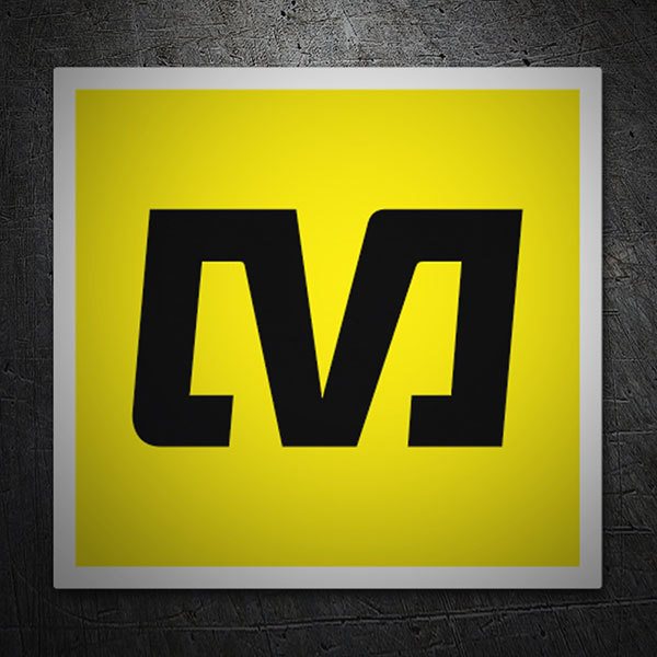 Pegatinas: Logo Mavic Estilizado en Letras