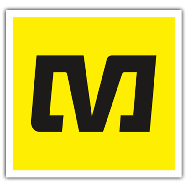 Pegatinas: Logo Mavic Estilizado en Letras