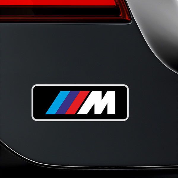 Pegatinas: Logo BMW Serie M en Tres Franjas