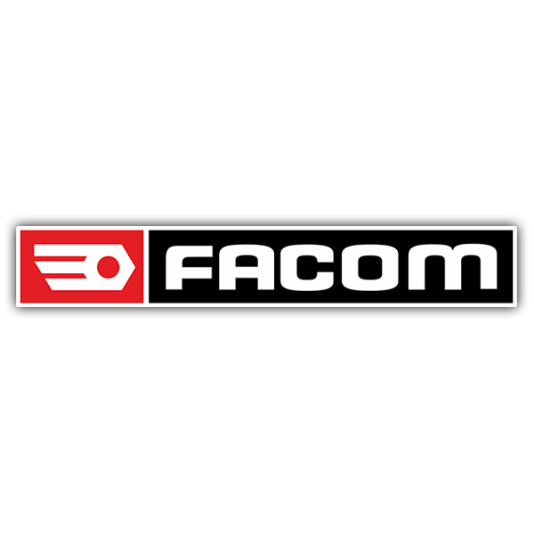 Pegatinas: Logo Facom