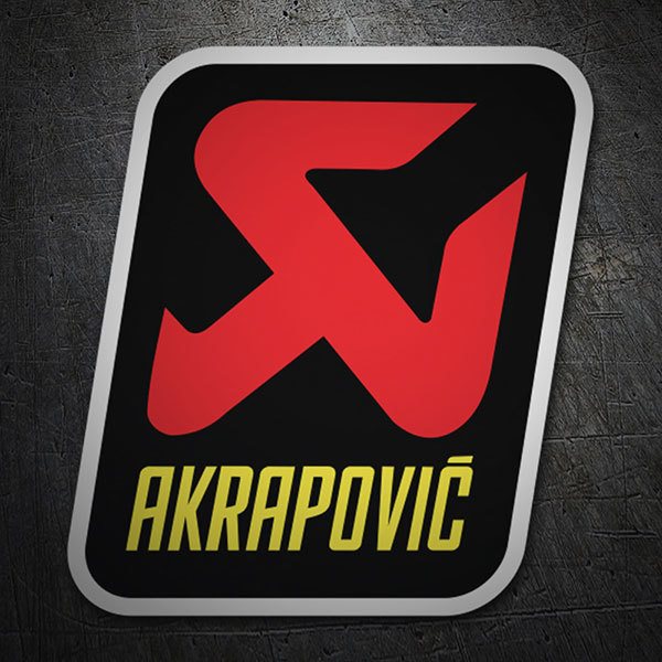 Pegatinas: Akrapovic Logo