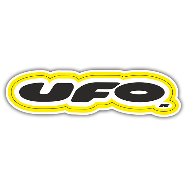 Pegatinas: UFO Logo 0
