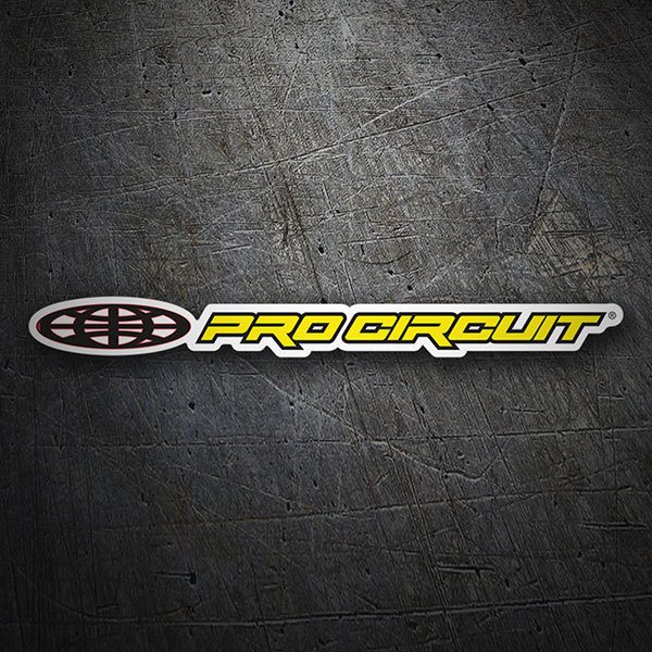 Pegatinas: Pro Circuit Logo 1