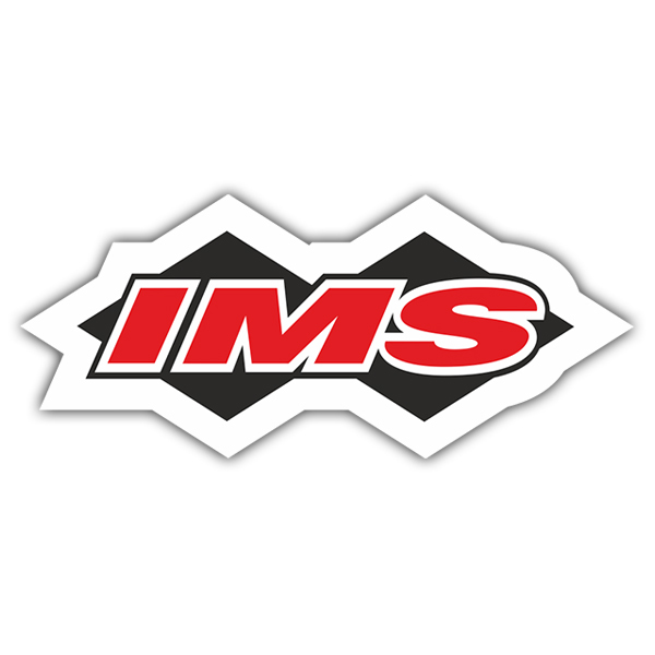 Pegatinas: Logo IMS rojo