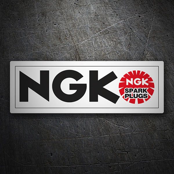Pegatinas: Logo NGK Spark