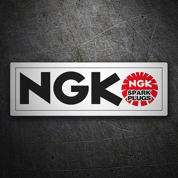 Pegatinas: NGK Spark Logo 1