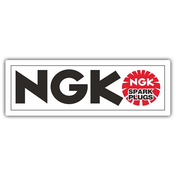 Pegatinas: Logo NGK Spark