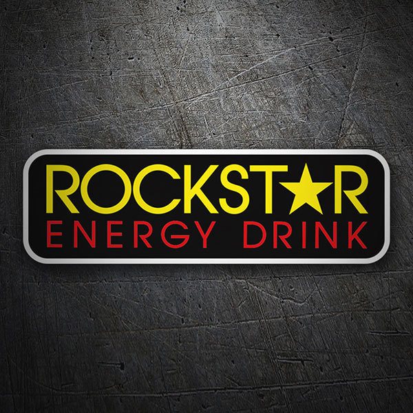 Pegatinas: Logo Rockstar Energy Drink