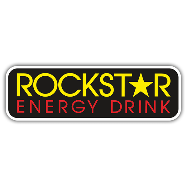 Pegatinas: Logo Rockstar Energy Drink