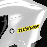 Pegatinas: Dunlop Tyres 3