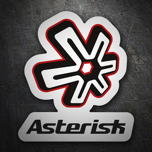 Pegatinas: Asterisk Logo