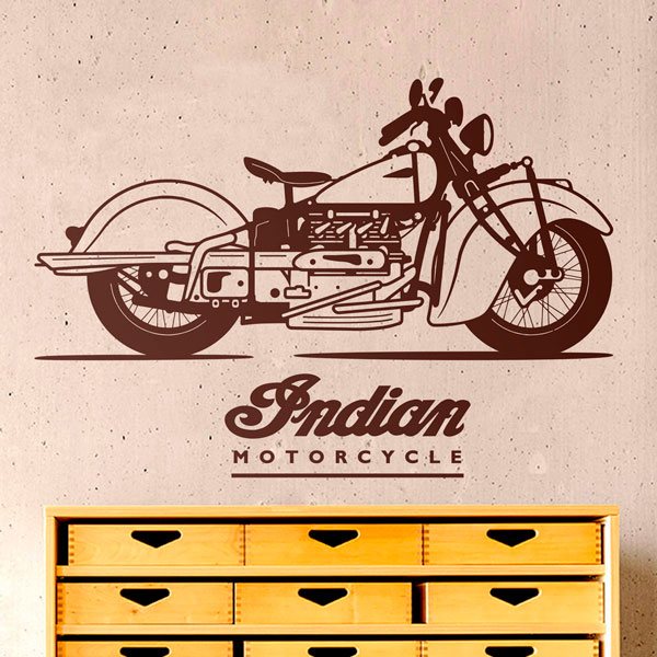 Vinilos Decorativos: Indian Motorcycle Scout Sixty