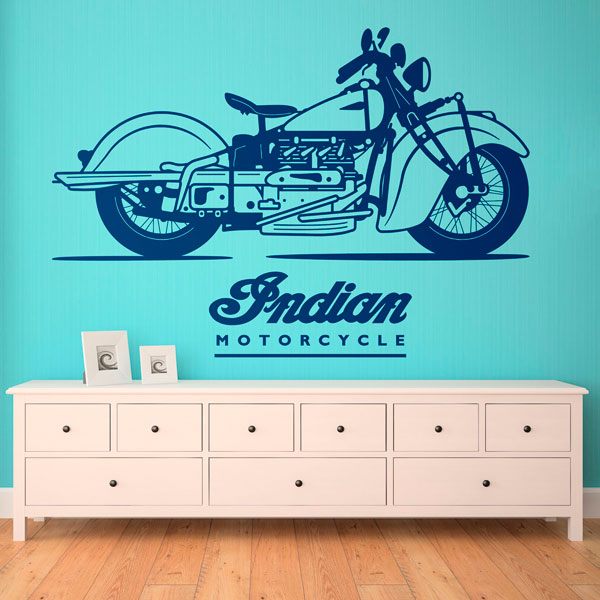 Vinilos Decorativos: Indian Motorcycle Scout Sixty