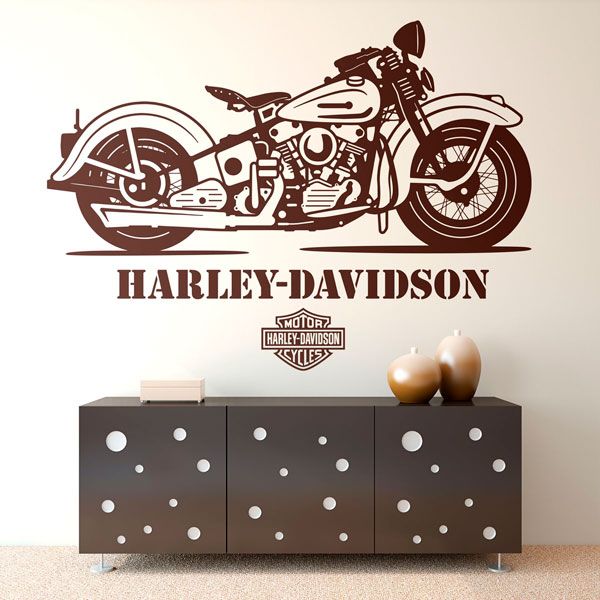 Vinilos Decorativos: Harley Davidson Big Twins