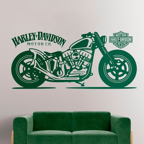 Vinilos Decorativos: Harley Davidson Motor CO