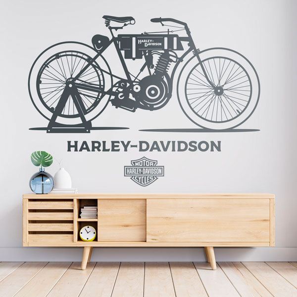 Vinilos Decorativos: Harley Davidson Model 1