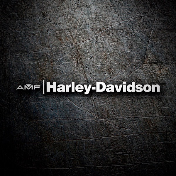 Pegatinas: Harley Davidson AMF