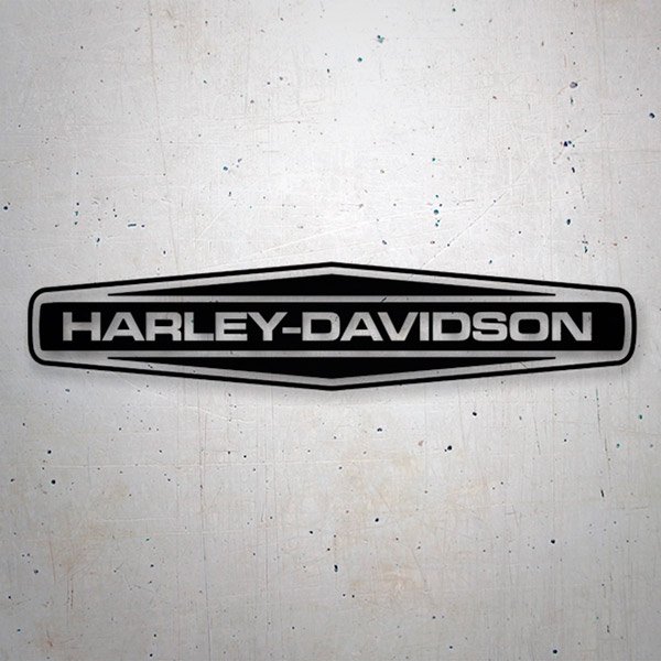 Pegatinas: Harley Davidson Chapa