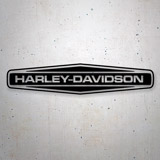 Pegatinas: Harley Davidson Chapa 2