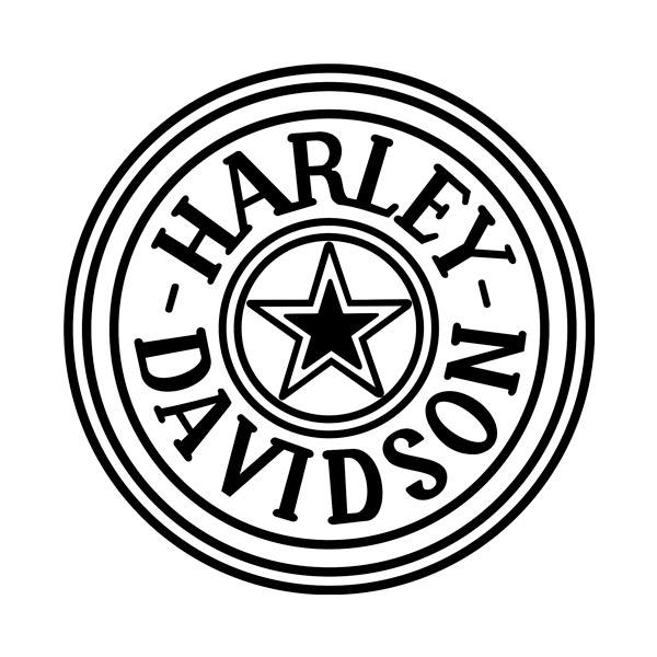 Pegatinas: Harley Davidson, Isologo