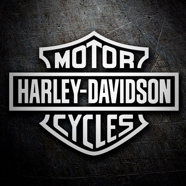 Pegatinas: Harley Davidson, Emblema 0