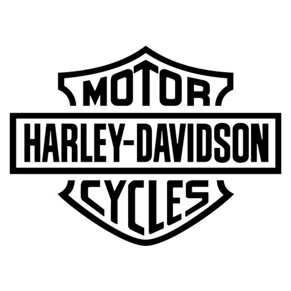 Pegatinas: Harley Davidson, Emblema