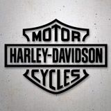Pegatinas: Harley Davidson, Emblema 2