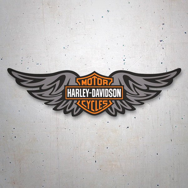 Pegatinas: Harley Davidson, Cartoon
