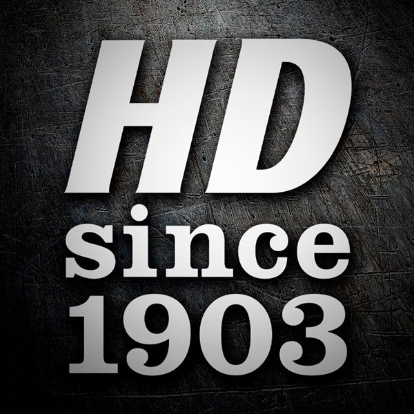 Pegatinas: Harley Davidson HD since 1903 0