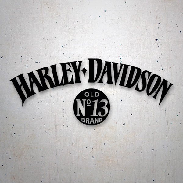Pegatinas: Harley Davidson Nº 13