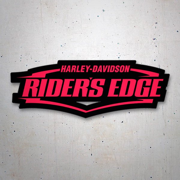 Pegatinas: Harley Davidson riders edge
